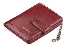 Foto van Tassen fashion hollow out design wallet women leather wallets zipper purse small vallet lady walet r