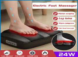 Foto van: Schoonheid gezondheid electric foot massager shiatsu 3 mode kneading calf leg plantar body infrared 