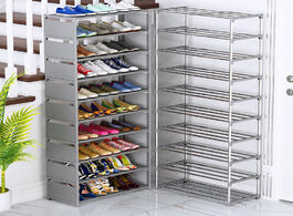 Foto van Meubels multilayer shoe rack simple assemble shoes organizer space saving cabinets home furniture fo