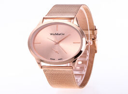 Foto van Horloge new 2020 fashion women s luxury simple analog quartz wristwatch ladies watch dress reloj muj