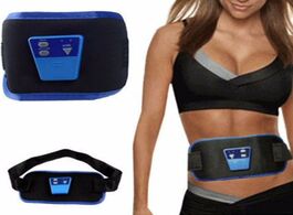 Foto van Schoonheid gezondheid electric slimming belt lose weight fitness waist massage sway vibration abdomi