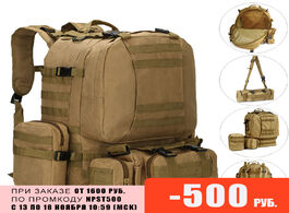Foto van Tassen backpack men hiking sports male military hunting trekking 25 50l tactical backpacks for