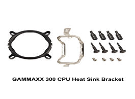 Foto van Computer deepcool gammaxx 300 desktop cpu heat sink bracket 1366 2011 glue nail shelf supports x58 x