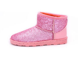 Foto van Baby peuter benodigdheden cuzullaa new winter kids girls fashion glitter snow boots love family styl
