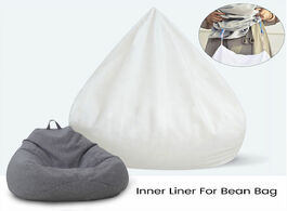 Foto van Meubels waterproof lazy beanbag sofas cover inner lining filling not included suitable for bean bag 