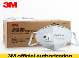 Foto van Beveiliging en bescherming 3m kn95 9501v mask protective safety disposable respirator earloop face m
