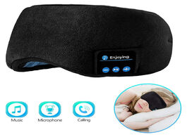 Foto van Schoonheid gezondheid portable 3d bluetooth 5.0 sleeping eye mask cover travel music headphone wirel