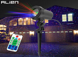 Foto van Lampen verlichting alien remote rgb moving static star christmas laser light projector garden outdoo