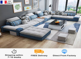 Foto van Meubels hot sale sofa high quality living room furniture set fabric customiezd color