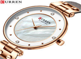Foto van Horloge curren fashion luxury brand women quartz watch creative ladies wrist watches for female cloc
