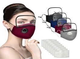 Foto van Beveiliging en bescherming women facemask reusable cotton dot print stripe face scarf maskswashable 