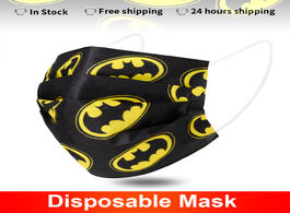 Foto van Beveiliging en bescherming 10 200pcs batman pattern mask anti pollution disposable 3 layer non woven