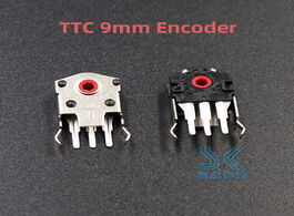 Foto van Computer 2pcs original ttc mouse encoder highly accurate 9mm red core solve sensei raw rival 100 310