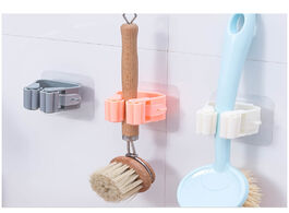 Foto van Huis inrichting wall mounted mop organizer holder brush broom hanger racks household adhesive storag