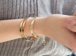 Foto van Sieraden free custom women cuff bracelet bangle stainless steel personalized name coordinate inspira