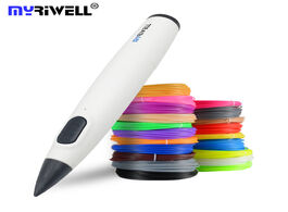 Foto van Computer myriwell 3d pen low temperature printing with pcl filament creative toy birthday gift for k