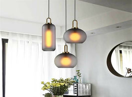 Foto van Lampen verlichting modern glass ball pendant light fixture kitchen dining room bedroom hanging lamp 