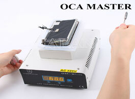 Foto van Telefoon accessoires ocamaster 7inch lcd glass separator machine use for digitizer touch screen pane