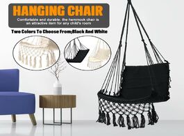 Foto van Meubels hammock garden hang lazy chair swinging indoor outdoor furniture hanging rope swing seat bed