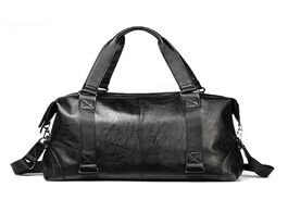Foto van Tassen fashion commercial handbag shoulder bag pu leather male business briefcase messager high capa