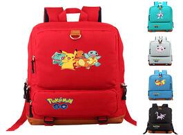 Foto van Speelgoed takara tomy pokemon backpack game peripheral pikachu student school bag children christmas
