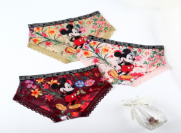 Foto van Speelgoed disney mickey mouse women underwear sex panties cartoon lace breathable briefs female seam