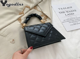 Foto van Tassen women fashion diamond pattern crossbody bags pleated handle messegner tote ladies luxury pu l
