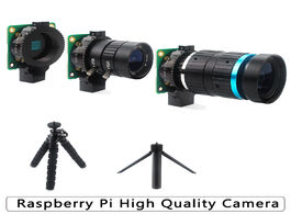Foto van Computer raspberry pi 4 high quality camera 12.3 mp imx477 sensor adjustable back focus for c and cs