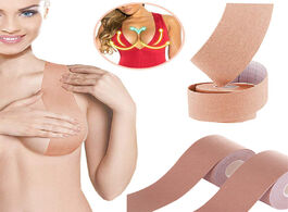 Foto van Bevestigingsmaterialen 5m boob tape women breast nipple covers push up bra body invisible lift adhes