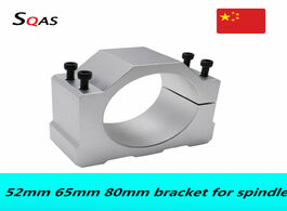 Foto van Gereedschap cnc spindle bracket diameter 52mm 65mm 80mm aluminum alloy clamp with 4 pcs mounting scr