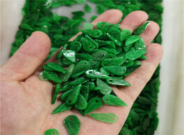 Foto van Sieraden 10pc green jade 10mm leaf bead fashion accessories diy bangle charm jewellery hand carved l