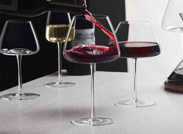 Foto van Huis inrichting 500 600ml collection level handmade red wine glass ultra thin crystal burgundy borde