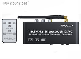 Foto van Elektronica prozor 192khz digital to analog converter with remote control bluetooth dac coaxial tosl