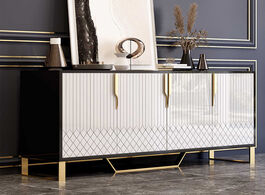 Foto van Meubels light luxury sideboards cabinet post modern simple porch living room storage restaurant side