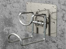 Foto van Huis inrichting stainless steel wash basin holder waterproof wall hooks self adhesive bathroom kitch
