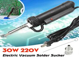 Foto van Gereedschap 30w 220v fully automatic electric vacuum solder sucker welding desoldering tin pump iron