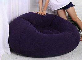 Foto van Meubels large lazy inflatable sofa chairs lounger seat living room sofas furniture bean bag pouf puf