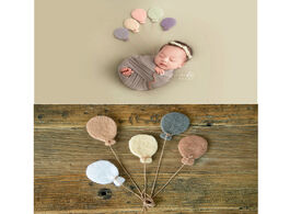 Foto van Baby peuter benodigdheden newborn photography accessories props infant photo air ballon felt doll