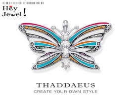 Foto van Sieraden pendants tropical butterfly 2020 summer jewelry bohemia 925 sterling silver colourfulness j