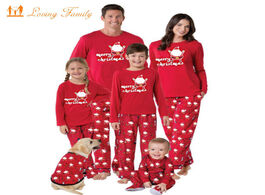 Foto van Baby peuter benodigdheden new year 2020 family christmas pajamas matching outfit father mother daugh