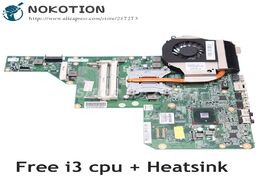 Foto van Computer nokotion 615849 001 605903 for hp g62 g72 cq62 motherboard with heatsink instead 597674 597
