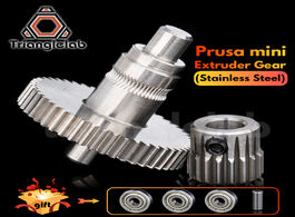 Foto van Computer trianglelab stainless steel prusa mini extruder gear set for 3d printer high precision opti