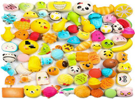 Foto van Speelgoed 10pcs set kawaii soft squishy slow rising bread cake donut food animal toys for children k