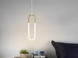 Foto van Lampen verlichting u led lamp mordern luxury lamps gold pendant light for bathroom minimalist hangin
