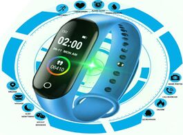 Foto van Horloge m4 smart silicone watchs sport wristbands for women led screen fitness traker bluetooth wate