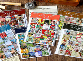 Foto van Kantoor school benodigdheden 20sets lot kawaii stationery stickers retro postman diary planner decor