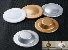 Foto van Woning en bouw 80mm round wall hole dust cover self adhesive plastic decorative cap for bathroom kit