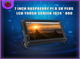 Foto van Computer 7 inch raspberry pi 4 model b 3b plus lcd display touch screen 1024 600 800 480 hdmi tft ho