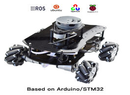 Foto van Speelgoed ros autopilot mecanum wheel robot car chassis kit with arduino stm32f103rct6 raspberry pi 