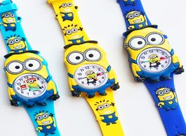 Foto van Horloge 2020 new despicable me watch children christmas gifts child learn time toy bracelet kids wat